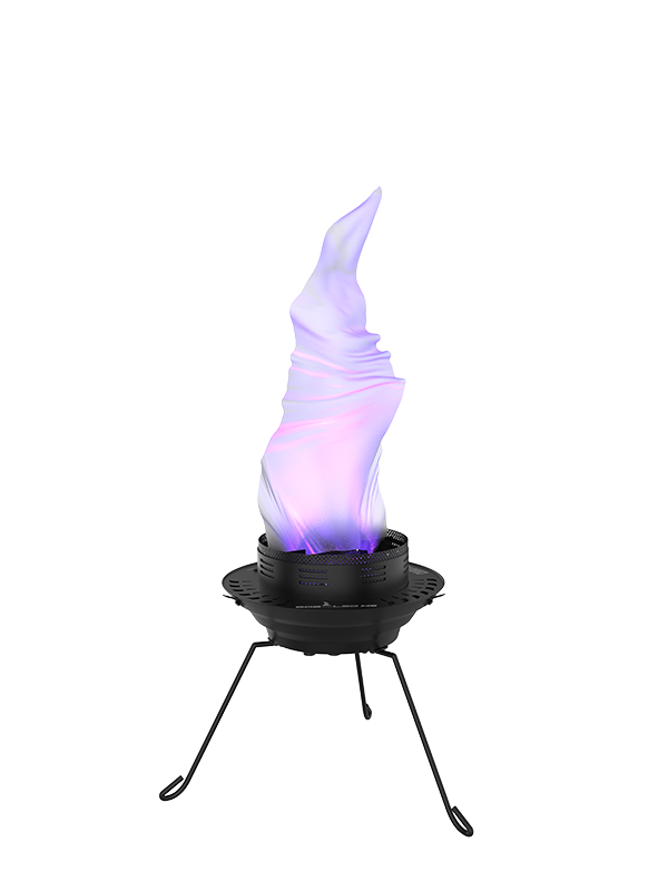 Bob LED H3 Multi-Coloured Flame Simulator 3x2.2W RGBAW+UV LEDs