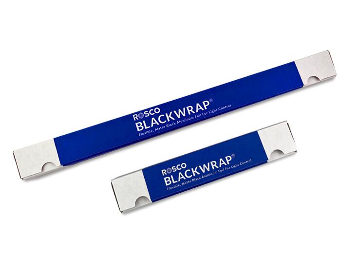 Rosco Cinefoil Bagged 1001 Blackwrap - 48" X 25' (122cm x 7.62m) - 101010014825