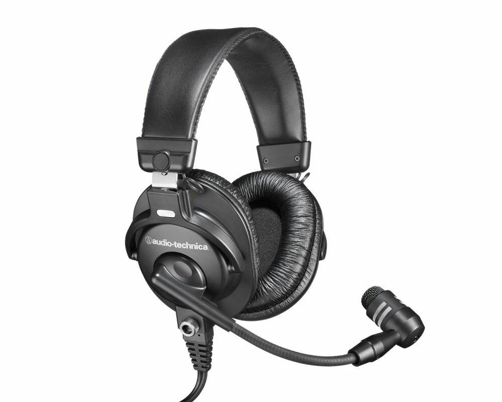 Audio Technica BPHS1 Broadcast Stereo Headset + DynamicBoom Microphone XLR/Jack