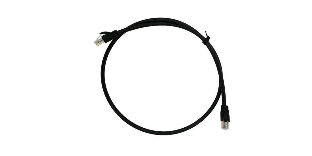 StageCore Ethercon Lead CAT6, 1m, BLACK - (90701)