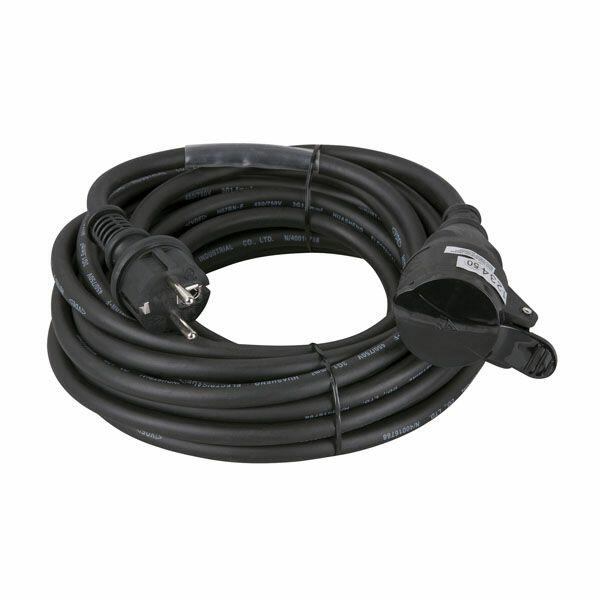 DAP Ext. Cable Schuko/Schuko 15mtr 3x2,5mm√Ω incl. heat tube