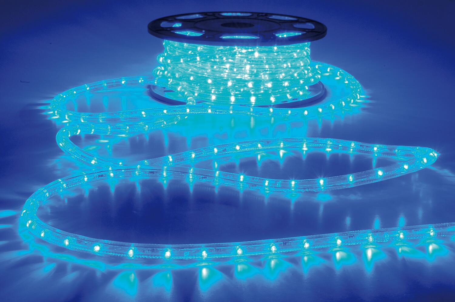 LYYT LED Rope Light Blue 50m 153.460UK