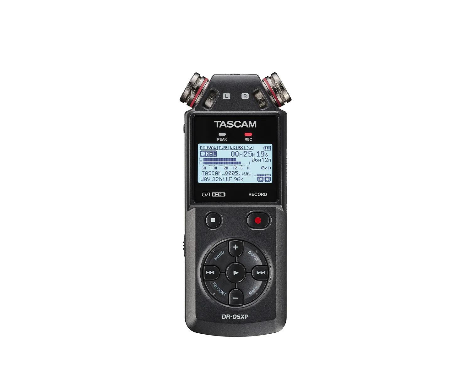 Tascam DR-05XP 32-Bit Float Stereo Audio Recorder