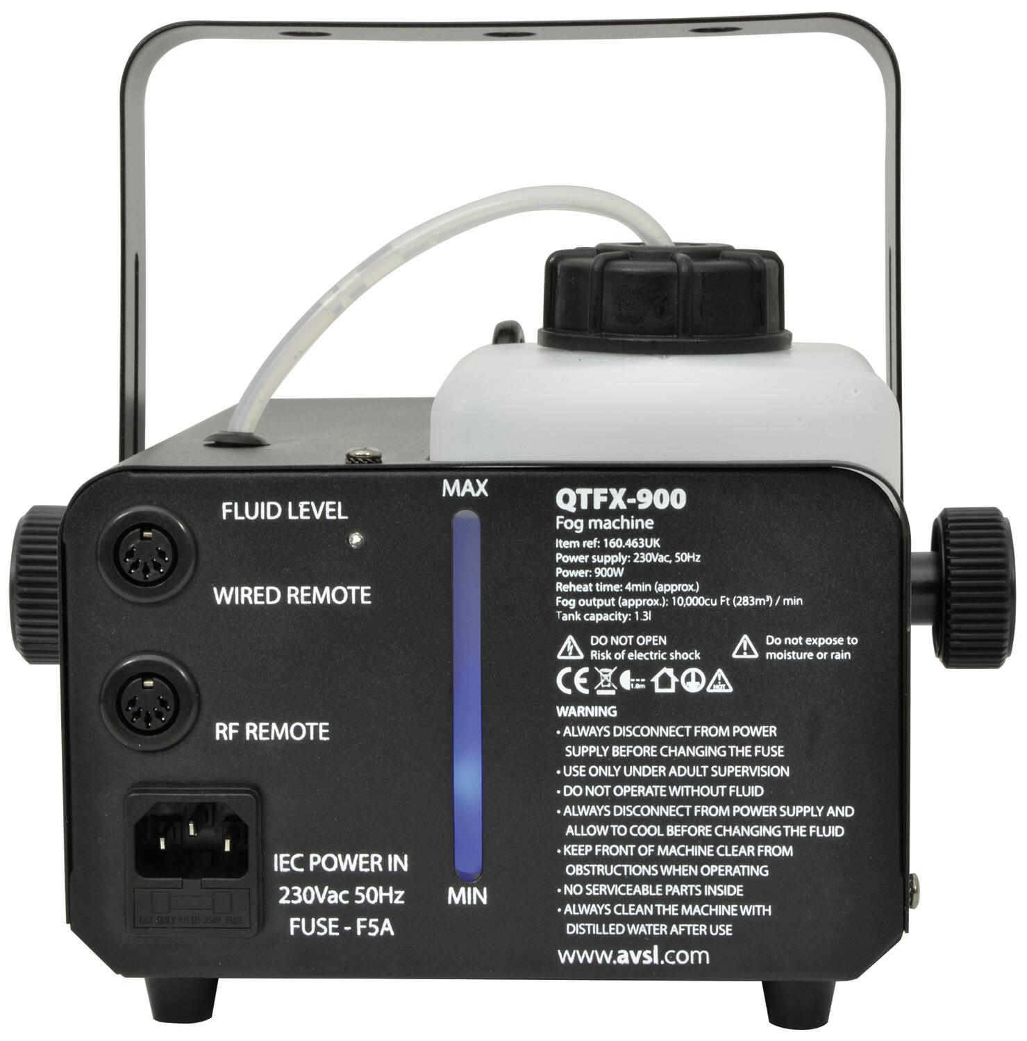QTX QTFX-900 Smoke Machine 900W