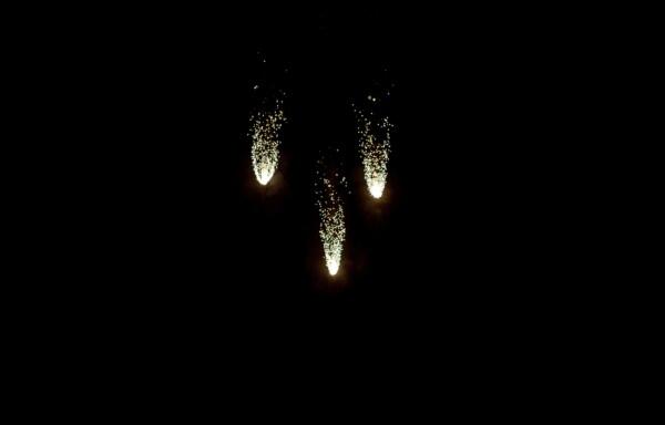Le Maitre PP827Am 25' Multi Shot Falling Stars Green With Tail