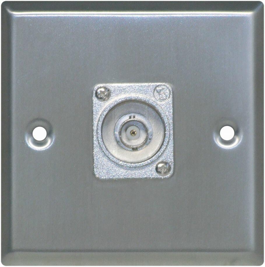 Eagle Metal AV Wall Plate with BNC Socket (F267XJ)