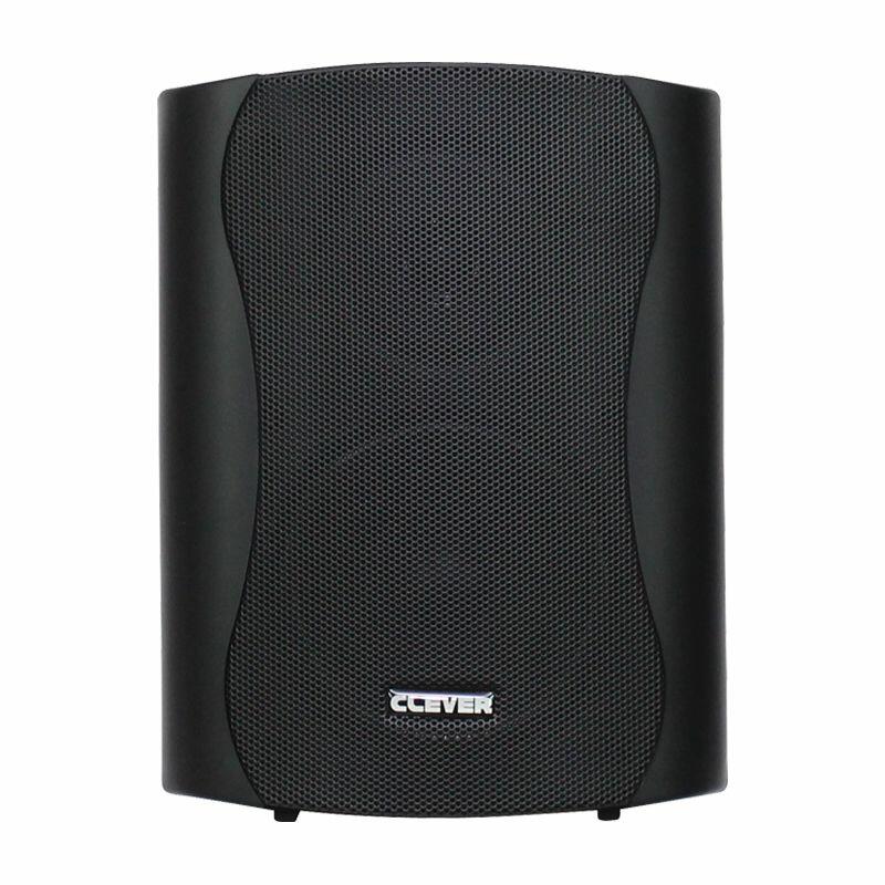 Clever Acoustics BGS 35T 100V Black Speakers (Pair)