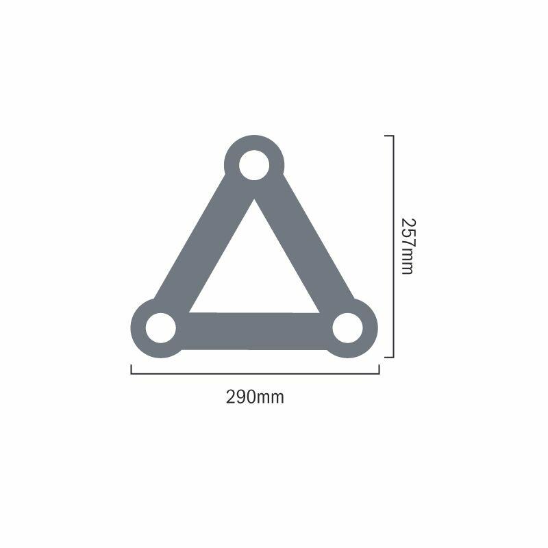 Global Truss F33 PL Triangular Truss Length 1.0m (PL-4077)