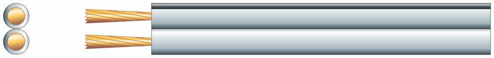 Mercury Heavy Duty Fig 8 Speaker Cable, 2 x (42 x 0.18mm) - 801.513UK