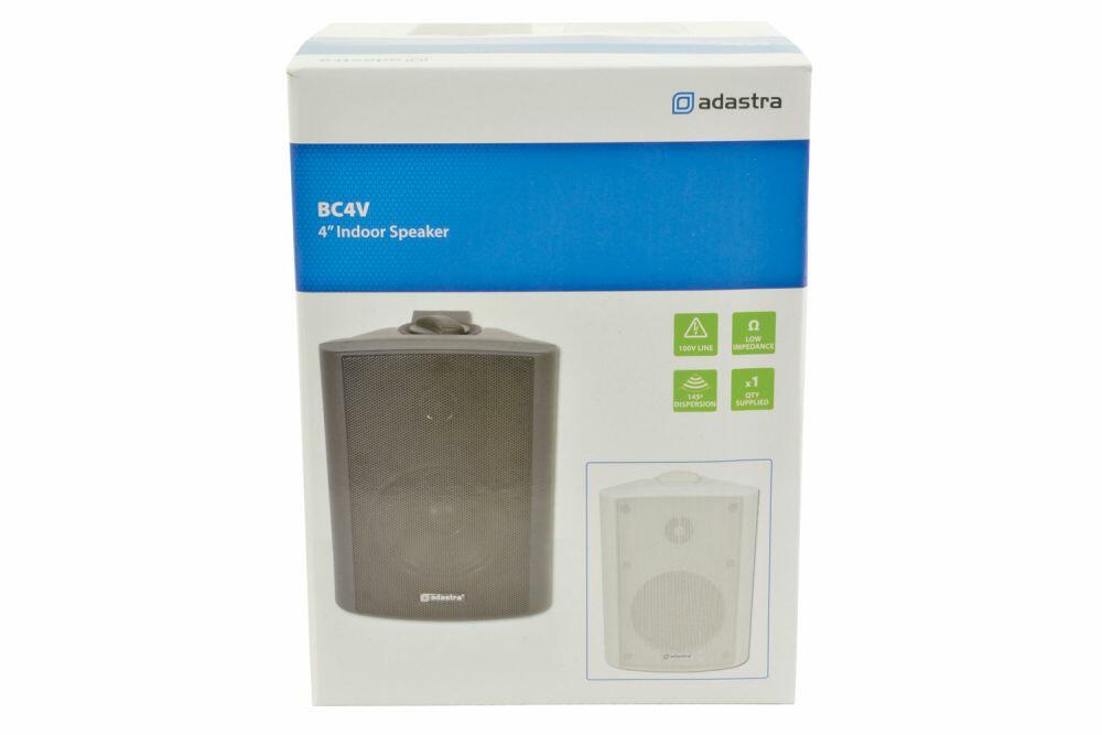 Adastra BP3V-B 100v 3" Background Music Speaker, Black - 952.811UK