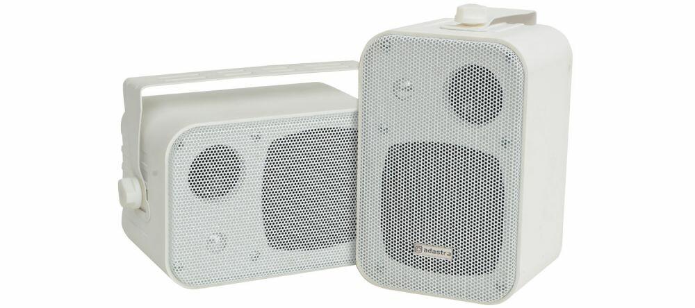 Adastra B30V-W 100v Line LoudLoudspeaker, 4", 30w, WHITE, Pair - 952.888UK