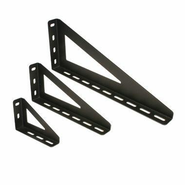 Doughty T84105 Studio Rail Slotted Wall Bracket 200mm, Single Rail