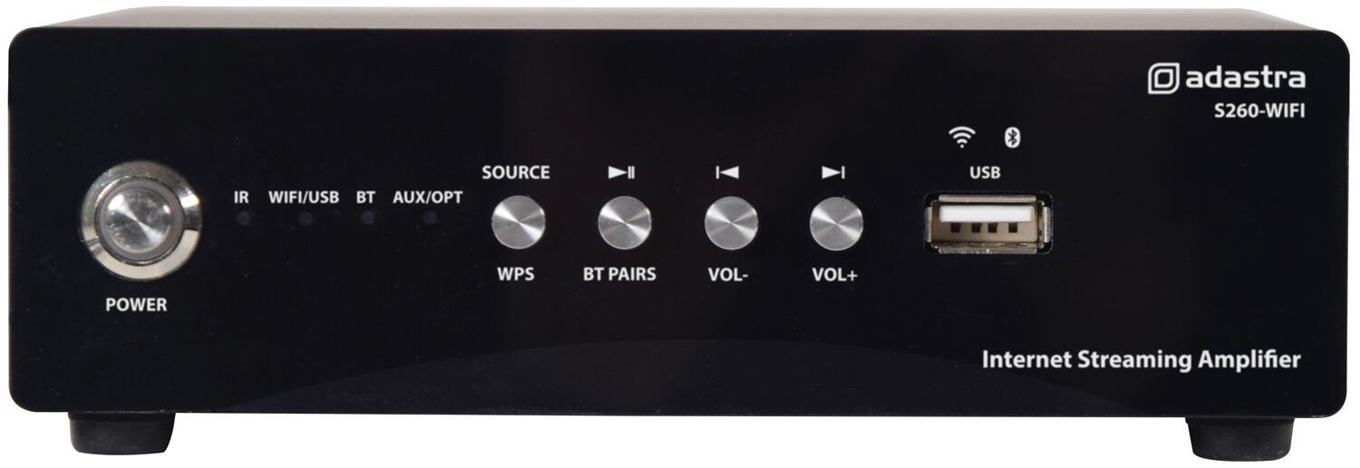 Adastra S260 WiFi Internet Streaming Amplifier 103.128UK