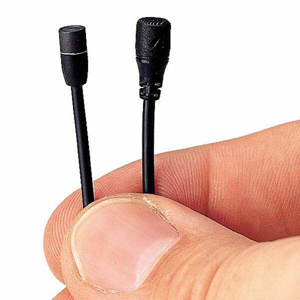 Sennheiser MKE 2P-C Lapel Microphone connected to 3 pin XLR