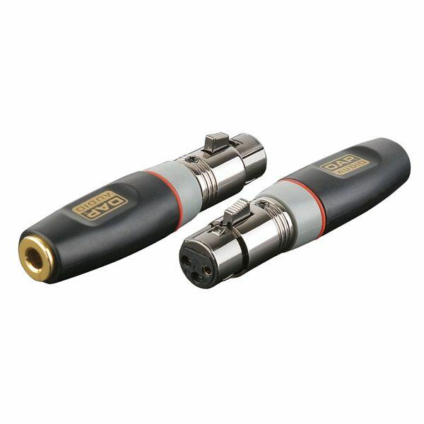 DAP 3p XLR F/ 3p Jack F adapter
