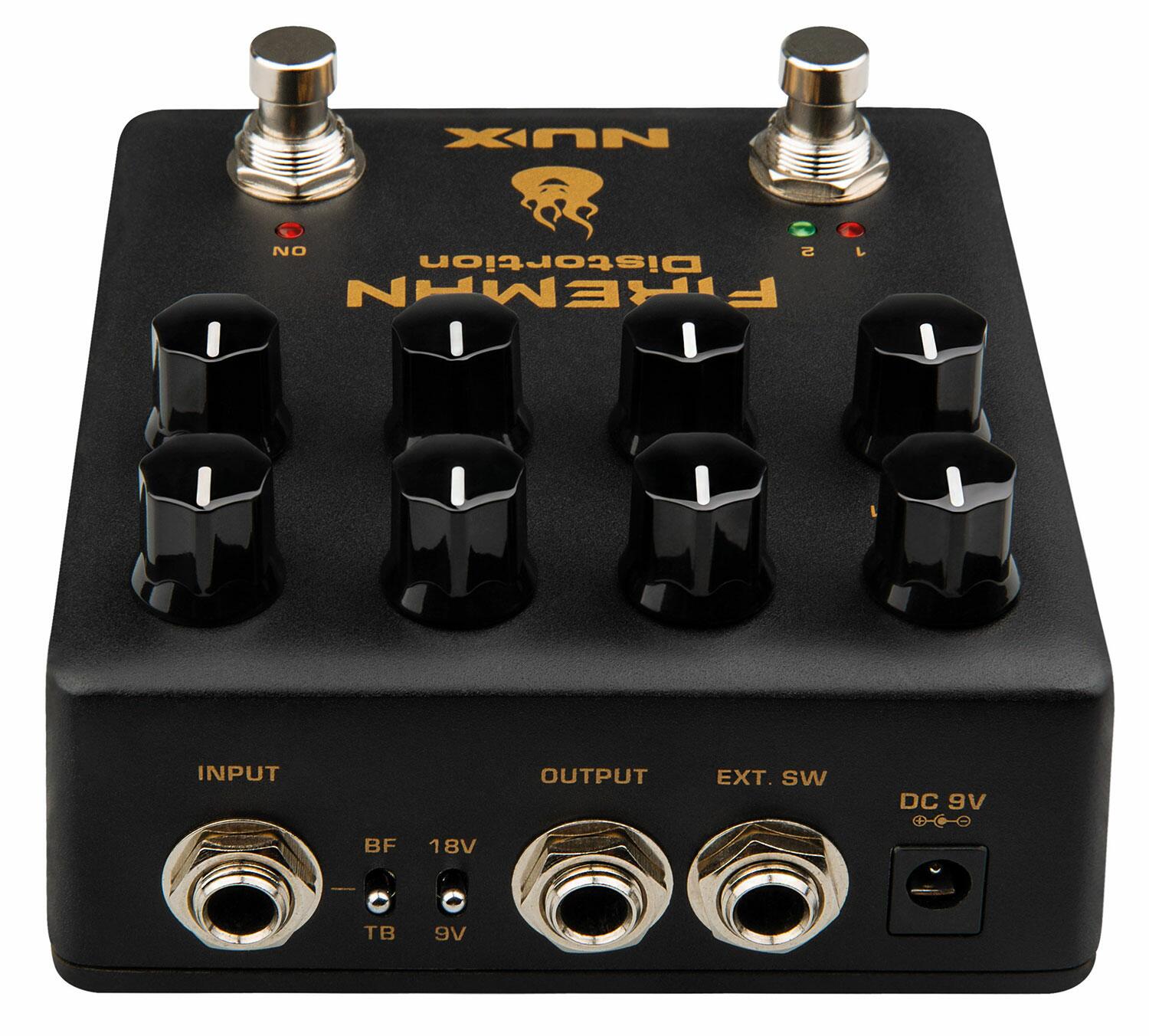 Nux Fireman Dual Distortion Pedal - 173.373UK