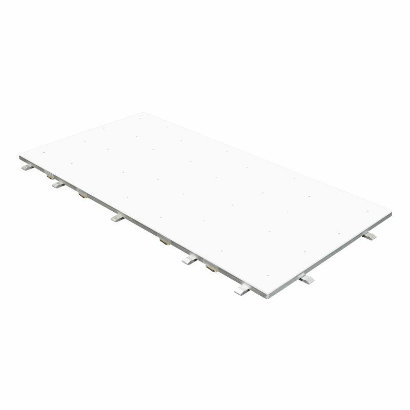 LEDJ White Starlit 2ft x 4ft Dance Floor Panel, LEDJ401