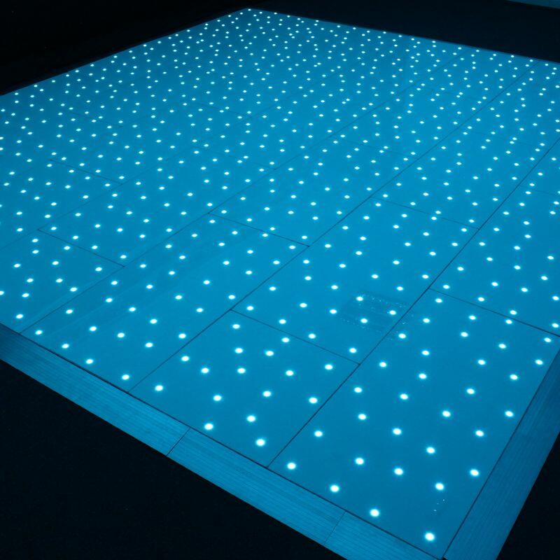 LEDJ White RGB Starlit Dance Floor System 16ft x 16ft, LEDJ442