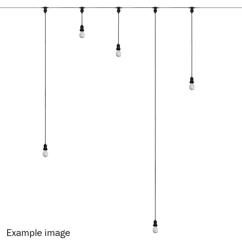 LEDJ ES Festoon Pendant - E27 Lamp Holder, 3m, LEDJ514