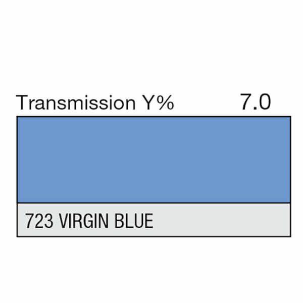 LEE Filter 723 Virgin Blue Filter Roll, 7.62m x 1.22m
