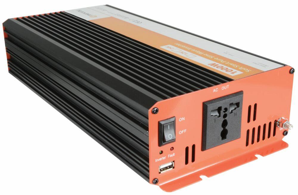 Mercury IPS1000-12 12Vdc Pure Sine Wave Inverter 1000W - 652.104UK