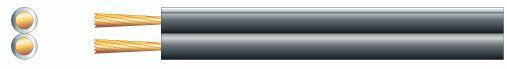 Mercury Economy Fig 8 Speaker Cable, 2 x (79 x 0.2mm) - 807.056UK
