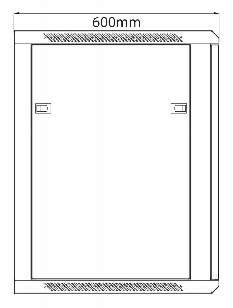 Adastra RC15U600 Rack Cabinet 15U x 600mm Deep - 953.615UK