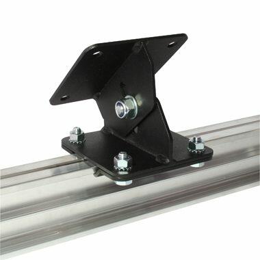 Doughty T84165 Studio Rail Adjustable Angle Bracket with Rail Clamps