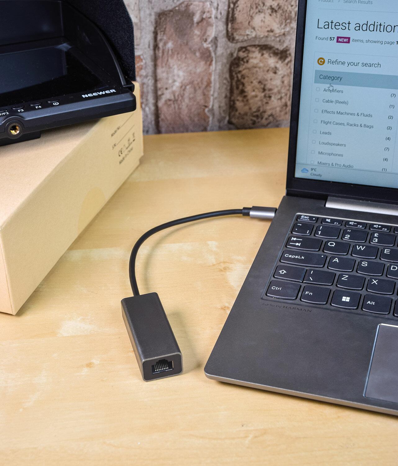 AV:Link USB 3.0 Type-C to RJ45 Gigabit Ethernet Adaptor - 500.104UK