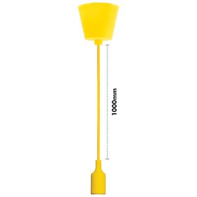 Eagle Modern E27 Silicone Pendant Lamp holder, E394Y
