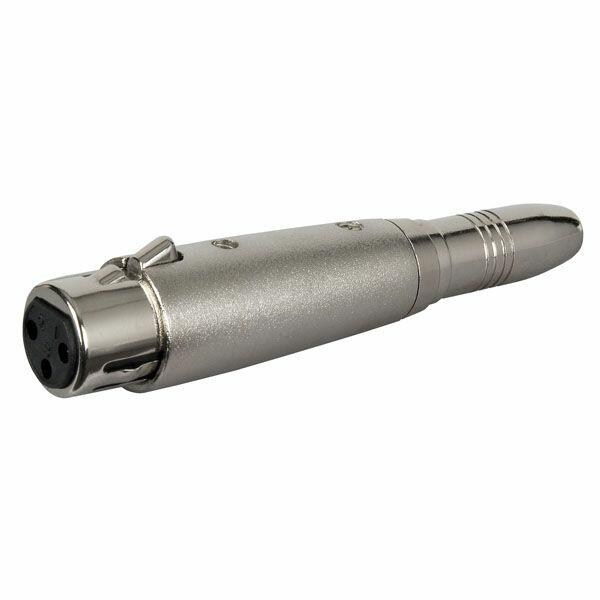 DAP 3P XLR F/Jack stereo F Adapter