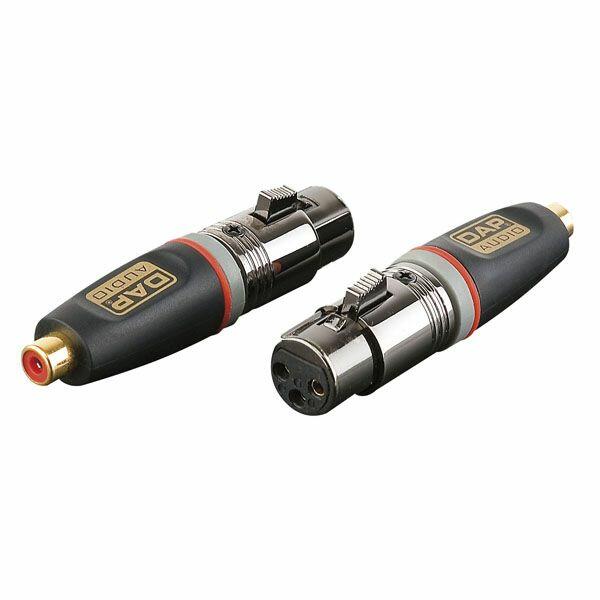 DAP 3pin XLR F/ RCA F adapter