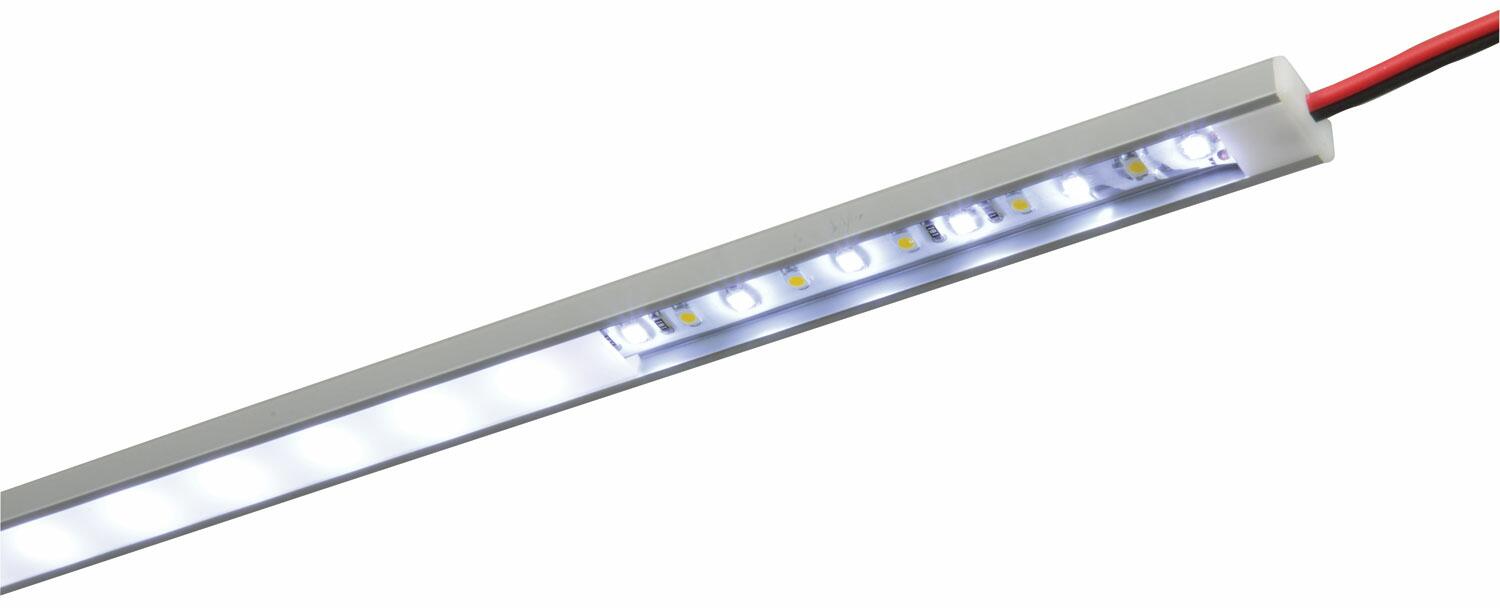 LYYT Aluminium LED Tape Profile Shallow Section 2m 156.812UK