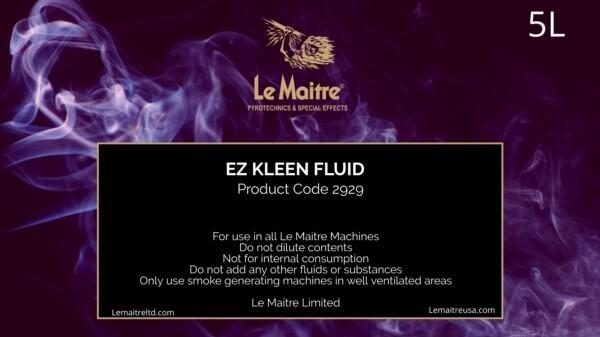 Le Maitre 2929 EZ Kleen Maintenance Fluid - Box of 4 x 5 Litres