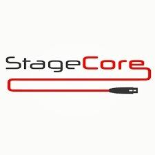 StageCore RK1NV-H 19 1U Vent Rack Panel with Black Finish (Horizontal Slots) BLACK - (99032)