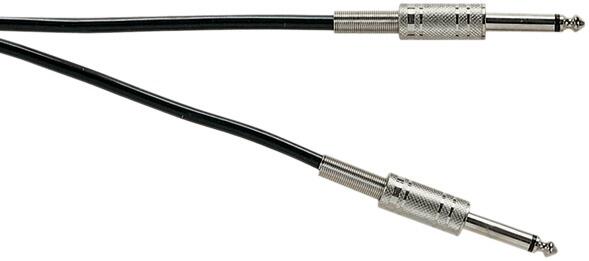 SoundLAB Standard Guitar Lead With Metal Jack Plugs and Cable Protectors, 3m, ZG032BA