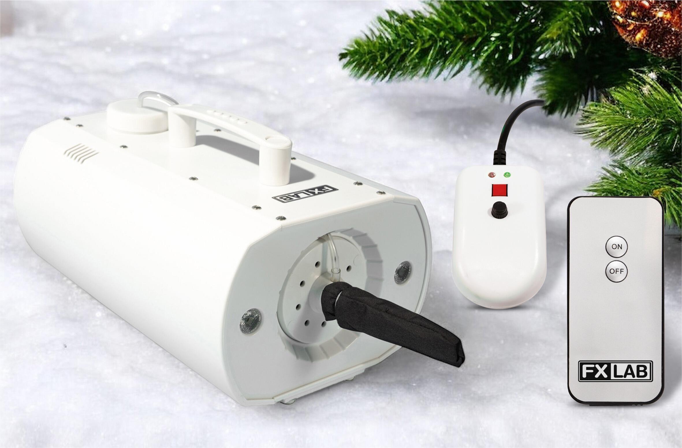 FX Lab G002GSS Snow Storm III, Snow Effects Machine and a 250ml Bottle of Venu Concentrated Snow Fluid