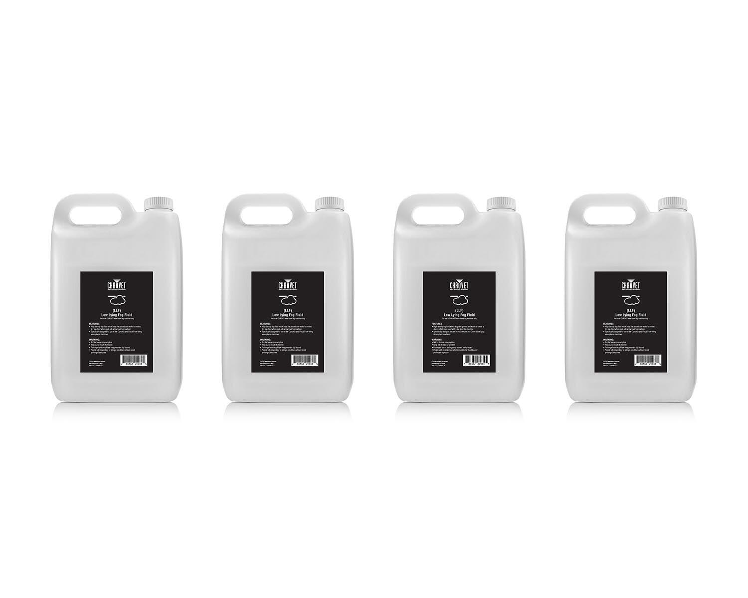 Chauvet LLF5 Low Lying Fog Fluid for Cloud 9 / Cumulus, Box 4 x 5 litres