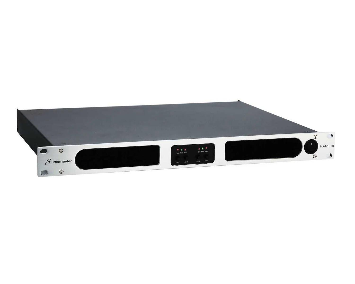 Studio Master HX4-1000 Digital Power Amplifier 4 x 425W @ 4Ω 1U