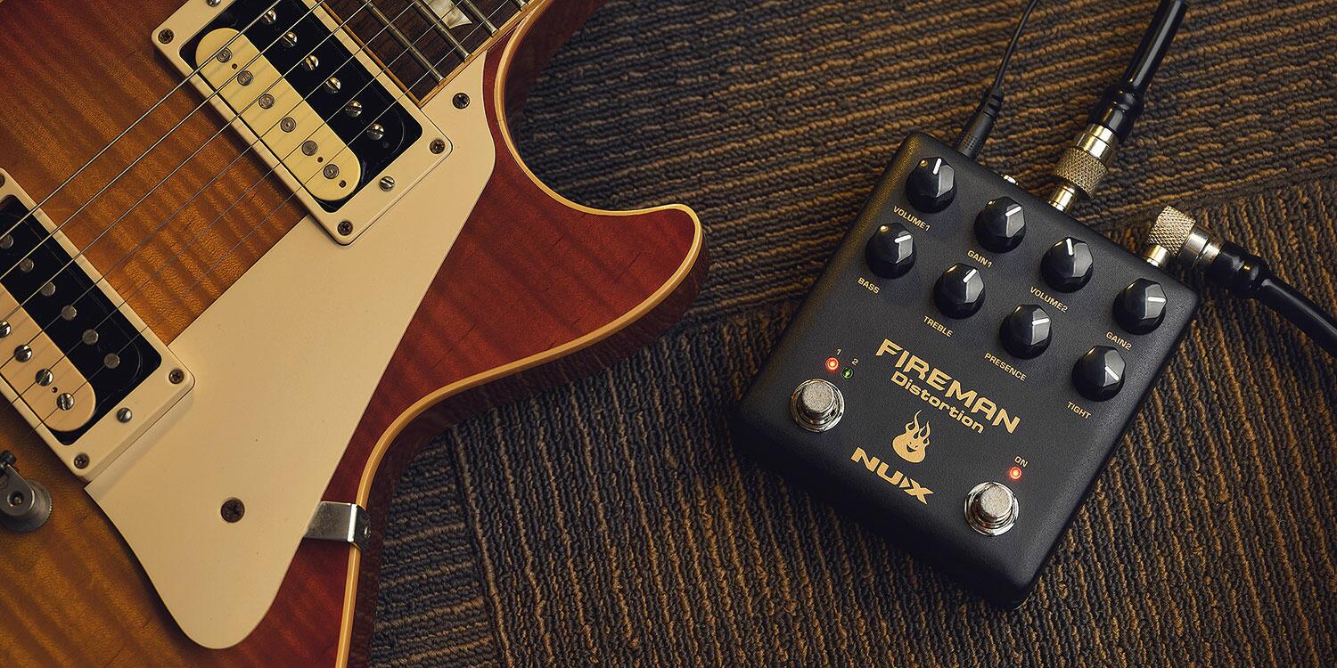 Nux Fireman Dual Distortion Pedal - 173.373UK