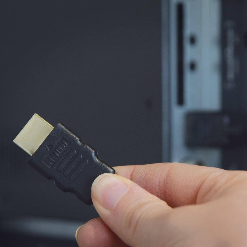 AV:Link HQ 4K ready high speed HDMI lead with Ethernet - 1m - 112.136UK