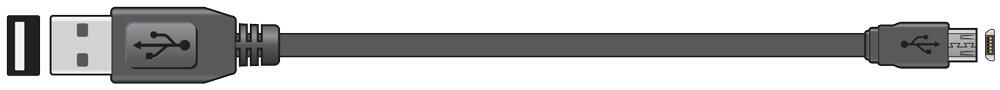 AV:Link Micro USB Short Sync & Charge Flat Cable 20cm - 113.012UK