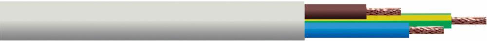 Eagle Round 3 core 1.5mm PVC Flex 15A 3183Y Hank Lead Length (m) 10 (E492F)