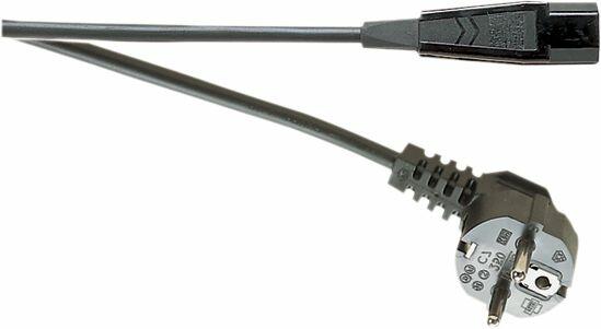Eagle IEC Mains Lead to Euro Schuko Plug 10A, 1m, A145CA
