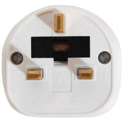 Eagle UK Visitor Adaptor 10A Packaging Unpackaged, E301EBA