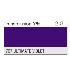 LEE Filter 707 Ultimate Violet Filter Sheet, 21 x 48