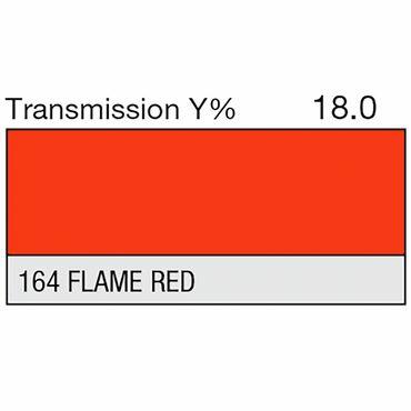 LEE Filter 164 Flame Red Filter Roll, 7.62m x 1.22m