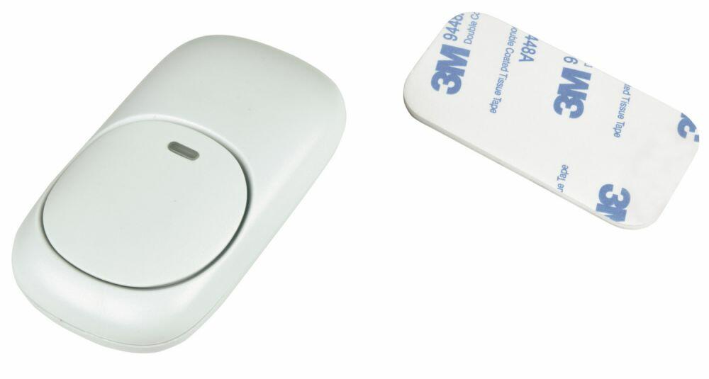 Mercury Wireless Plug-in Doorbell with LED Alert White - 350.310UK