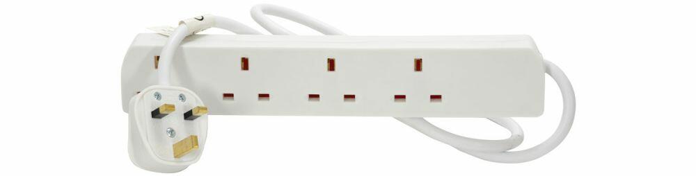 Mercury UK 4-Gang Extension Lead 1.0m - 430.002UK
