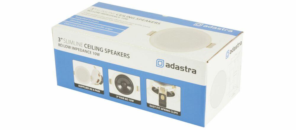 Adastra SL3 SL3 Slimline Ceiling Speaker 3 Pair - 952.545UK
